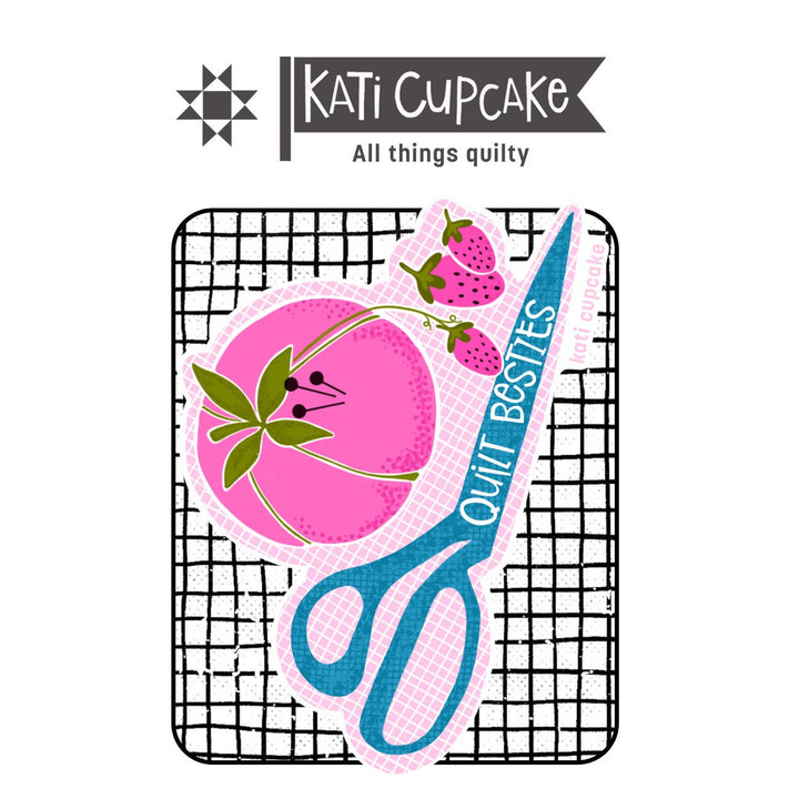 Quilt Bestie Sticker - Packaged 