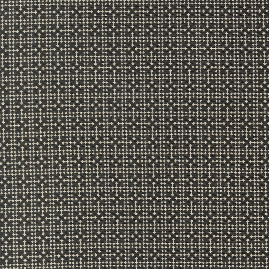 Posh Netting Check Onyx Noir