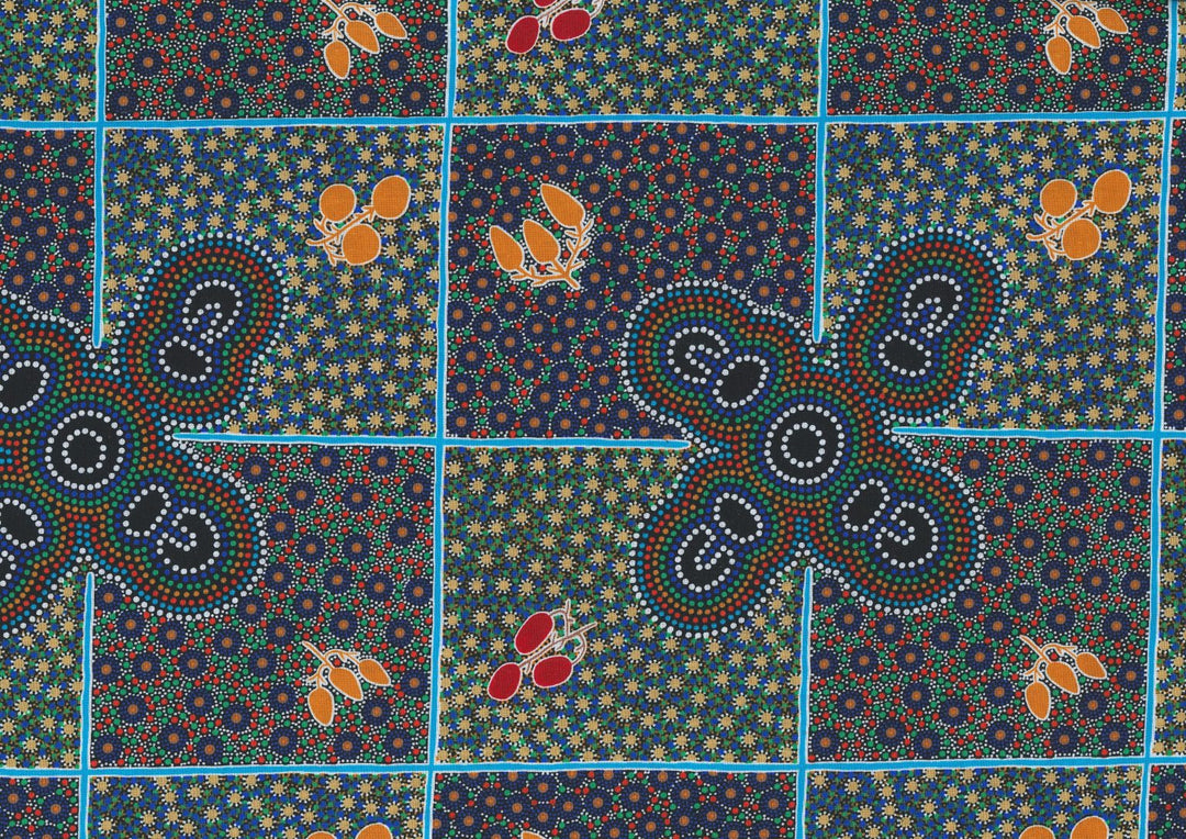 women gathering bush tucker blue.jpg