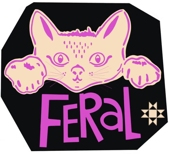 Feral - Sticker (Unpackaged)  