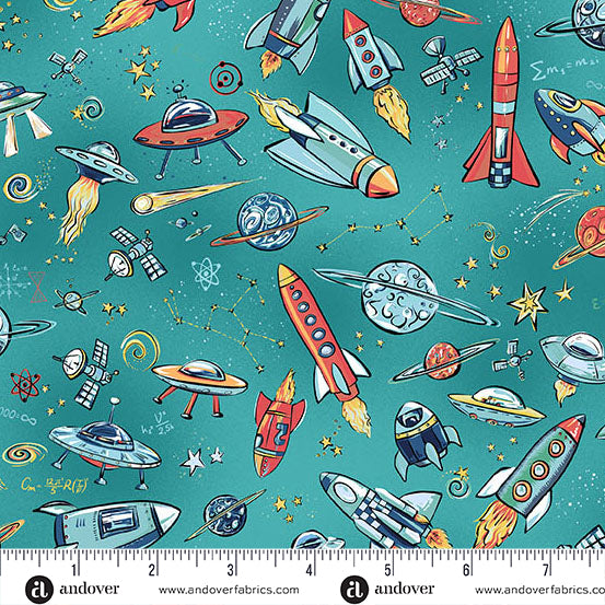 Orbit Rockets Teal