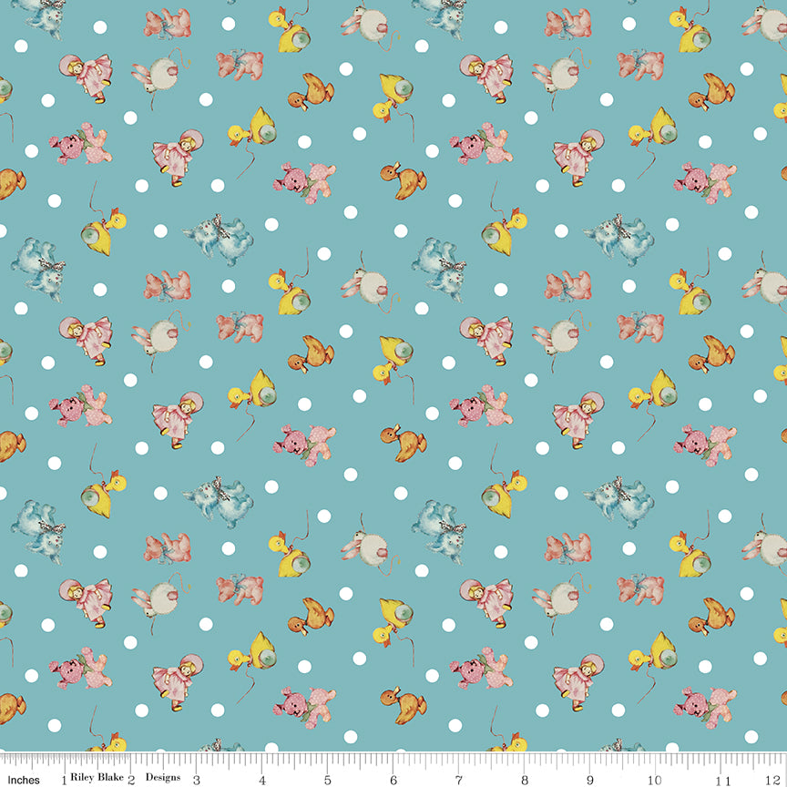 Dear Sweethearts Toy Toss Teal