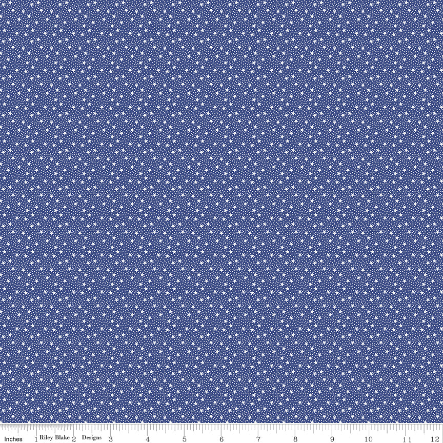 Dear Sweethearts Star Dots Navy