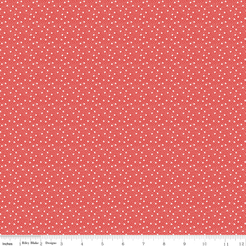 Dear Sweethearts Star Dots Red