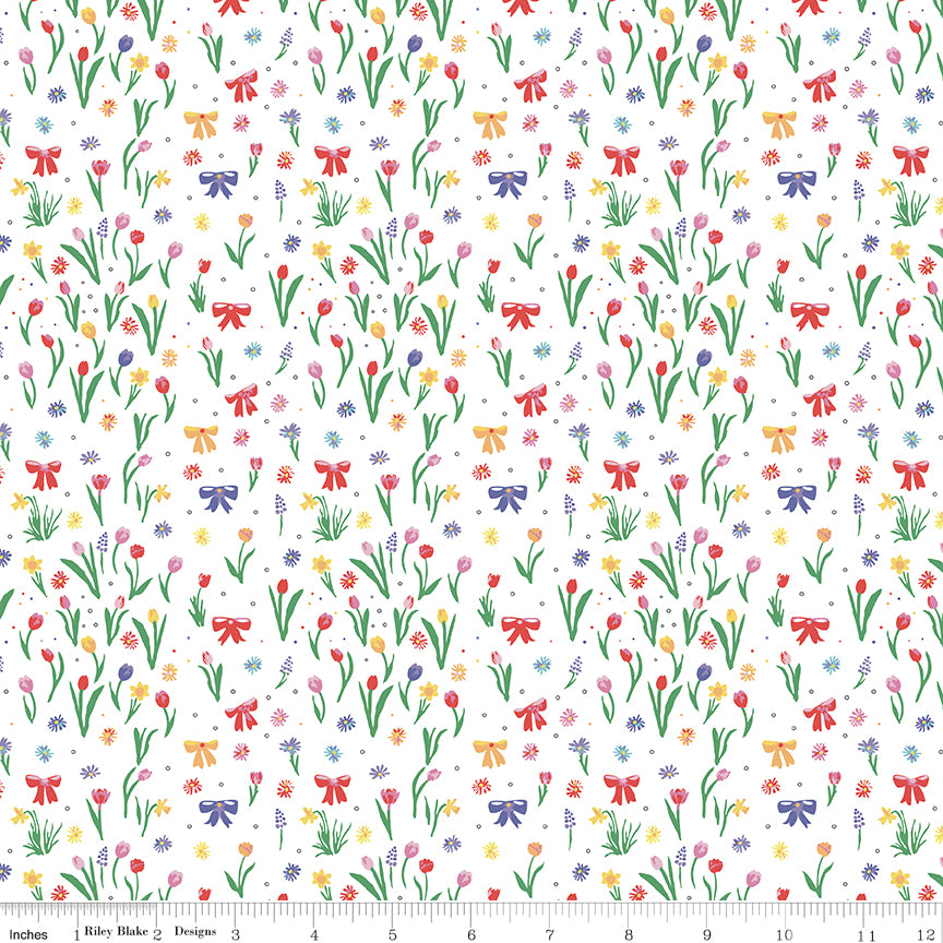 Dear Sweethearts Flowers &amp; Bows Multi