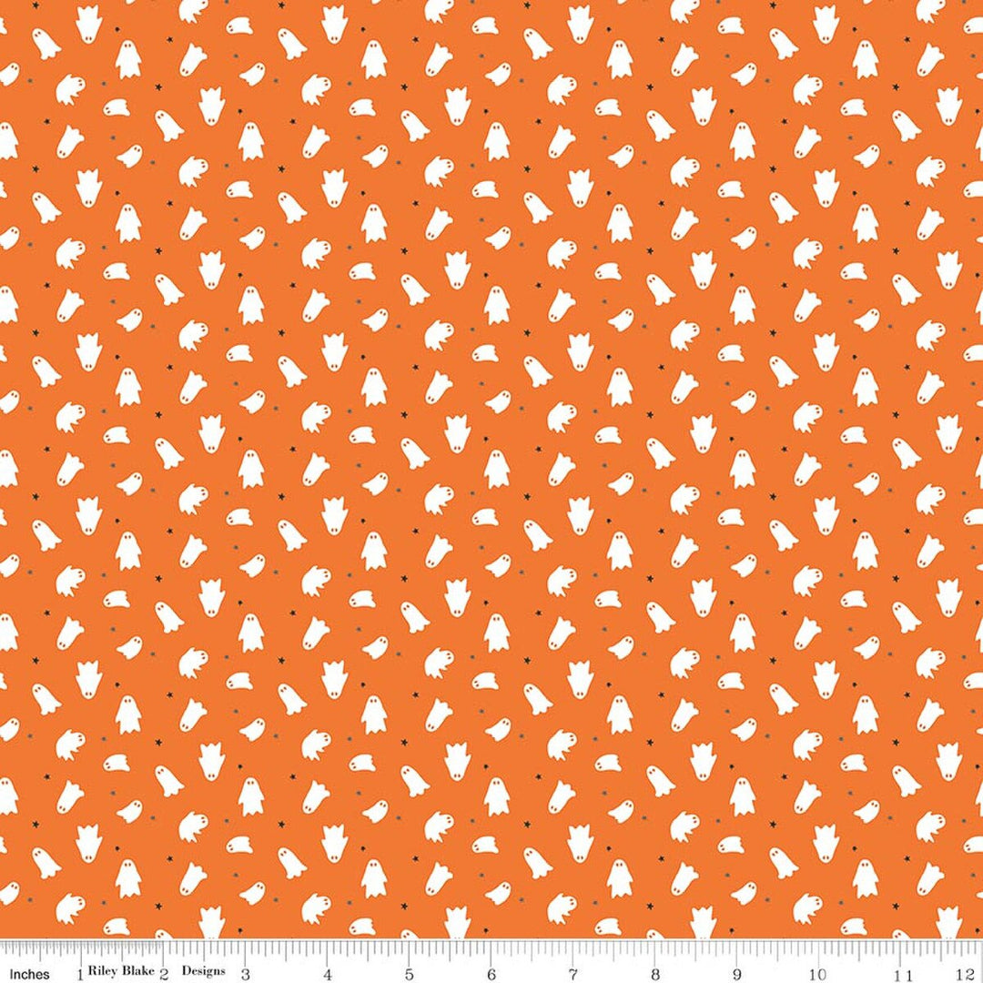 Seasonal Basics Ghosts Orange