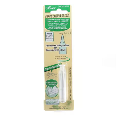 Clover Chaco Liner Pen Style White