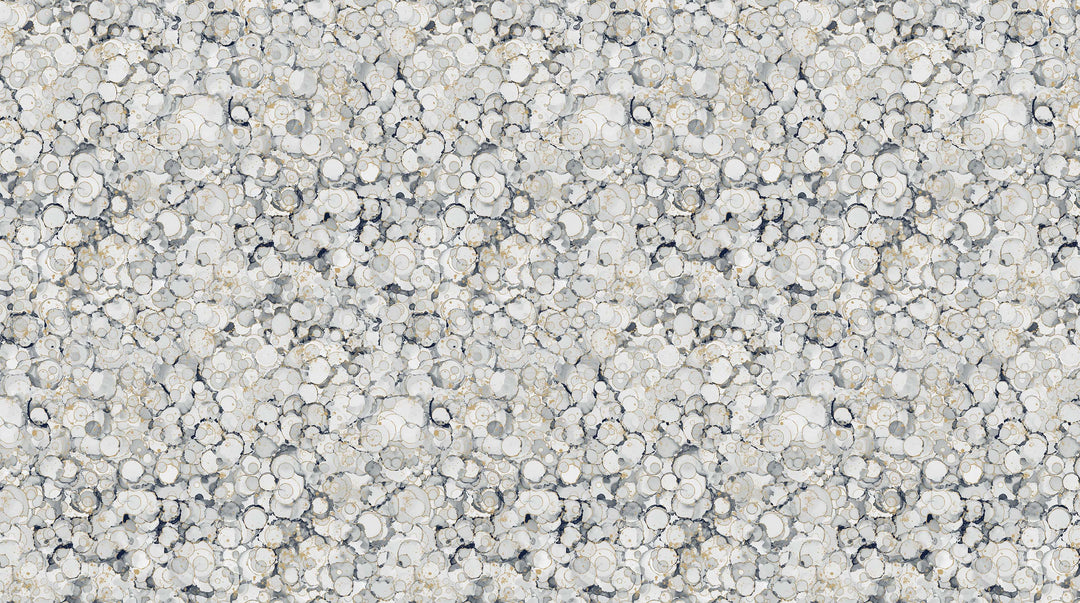 Midas Touch Quartz Geode Small Light Gray