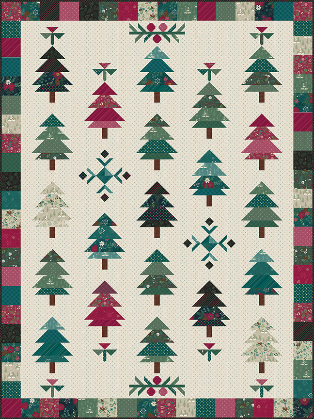 Under the Pines by Heather Peterson (Quilt and Runner Pattern)