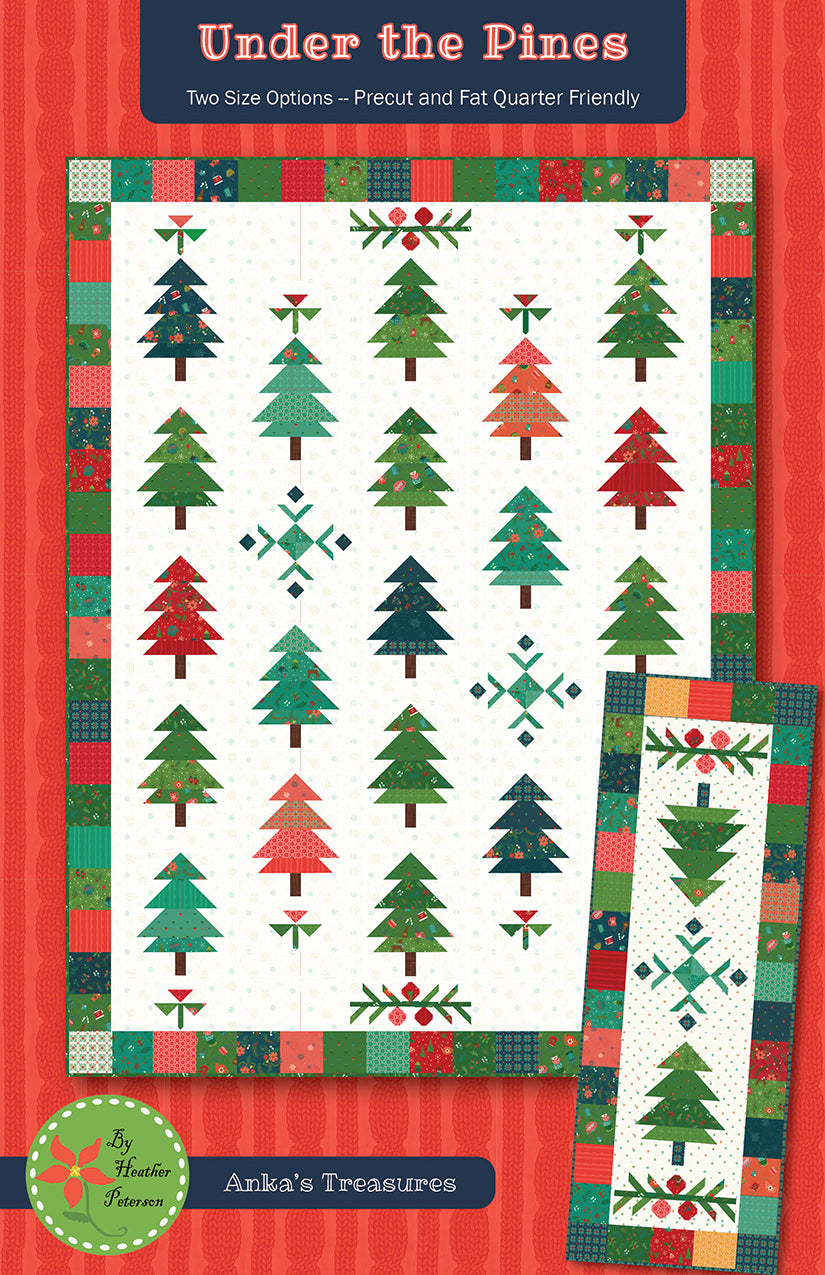 Under the Pines by Heather Peterson (Quilt and Runner Pattern)