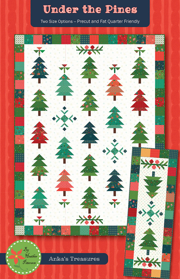 Under the Pines by Heather Peterson (Quilt and Runner Pattern)