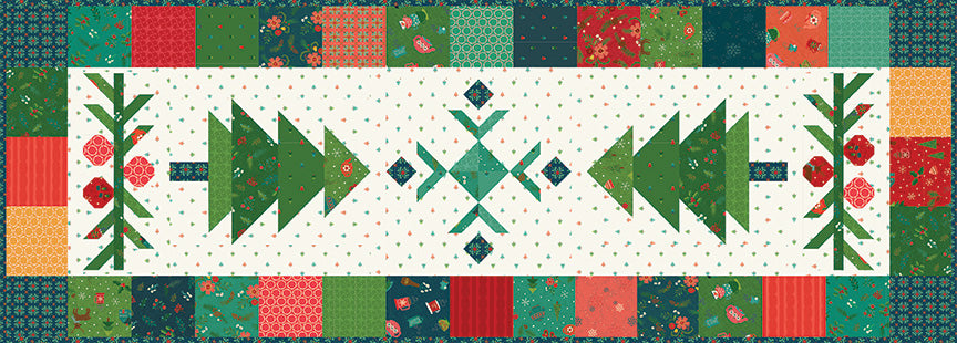 Under the Pines by Heather Peterson (Quilt and Runner Pattern)