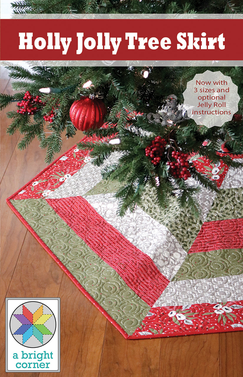 A Bright Corner Holly Jolly Tree Skirt Pattern