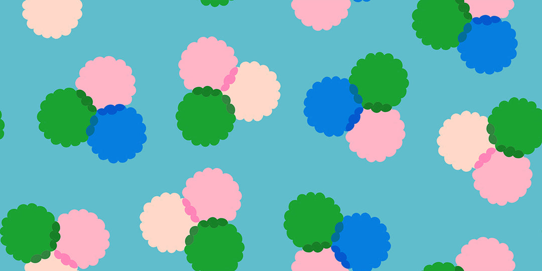 Sparkle Mart Puffs Dark Turquoise