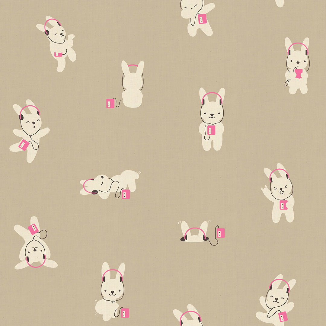 Lofi Linens Rabbeats Khaki