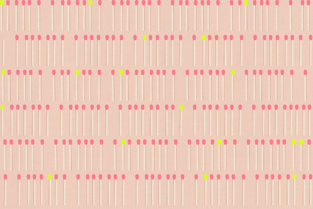 Lofi Linens Meet Your Match Peach Blossom