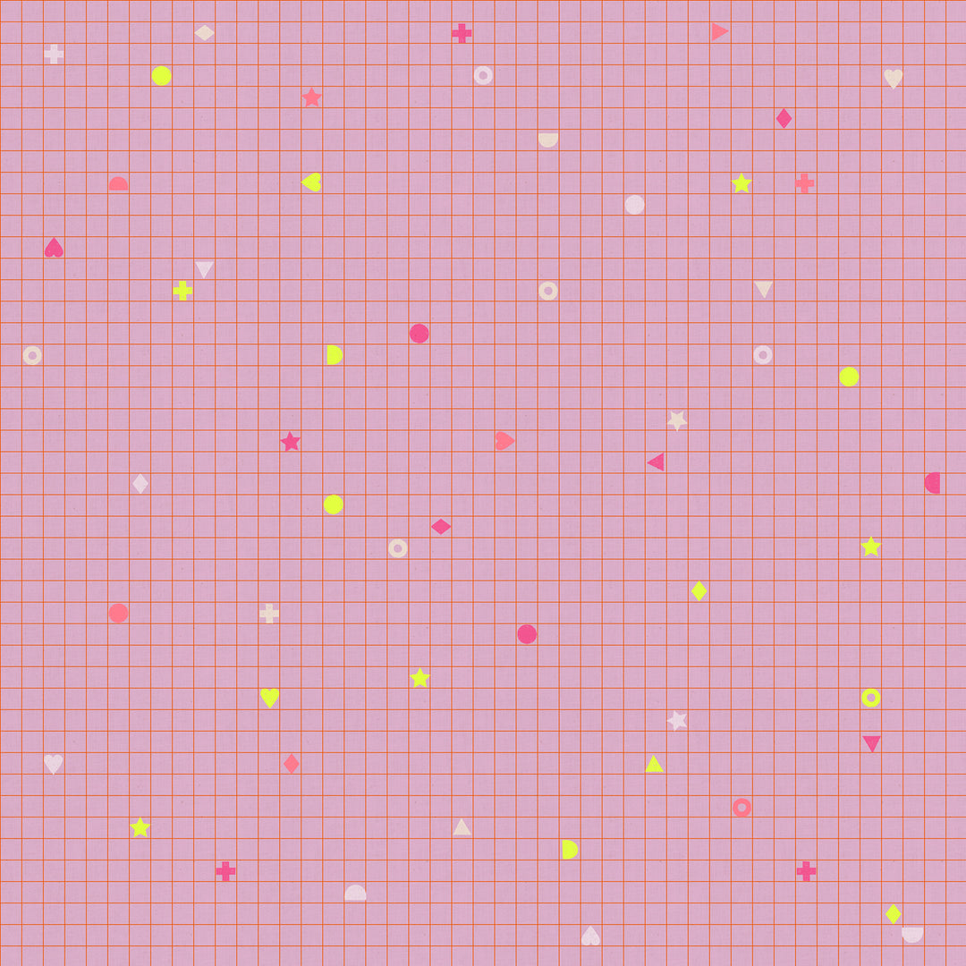 Lofi Linens Power Grid Wisteria