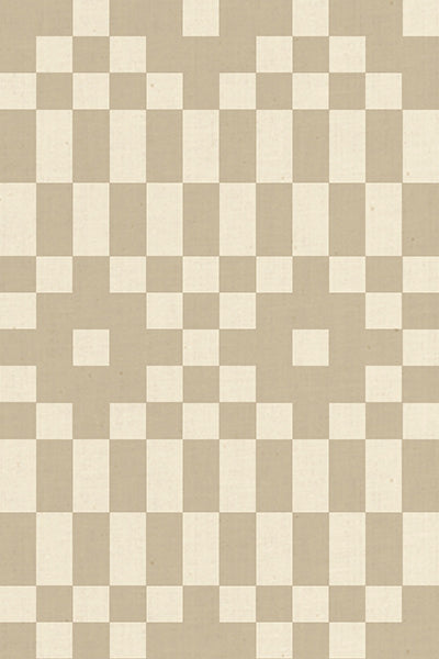 Lofi Linens Bit Mapped Khaki