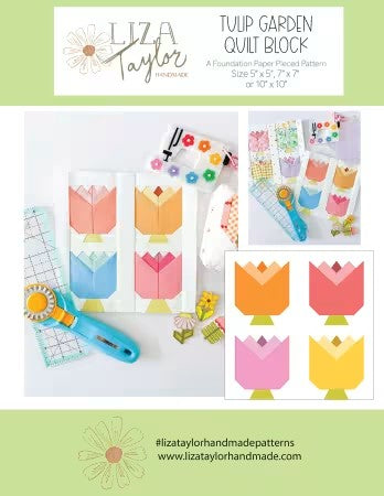Tulip Garden Quilt Block