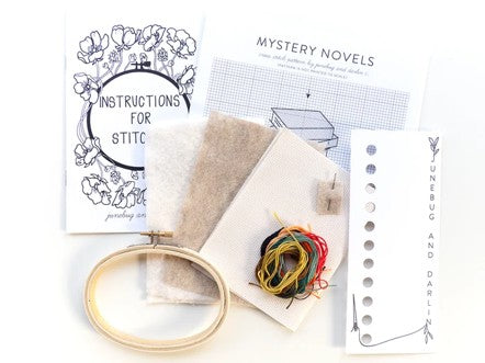 Bibliophilia Embroidery Kit