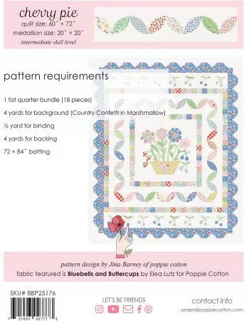 Cherry Pie Quit Pattern