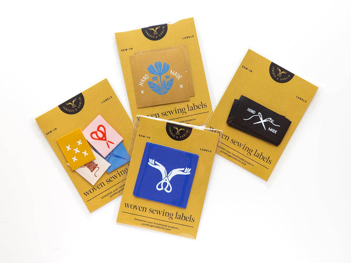 Stitching Symbols Sew-In Labels (4 Pack)