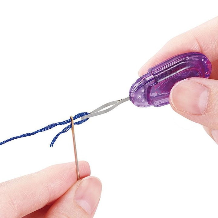 Embroidery Needle Threader Purple