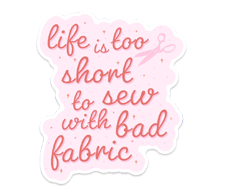 Life Is Too Short - Sticker (unpackaged)