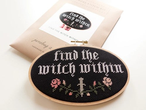 Find the Witch Within Embroidery Kit