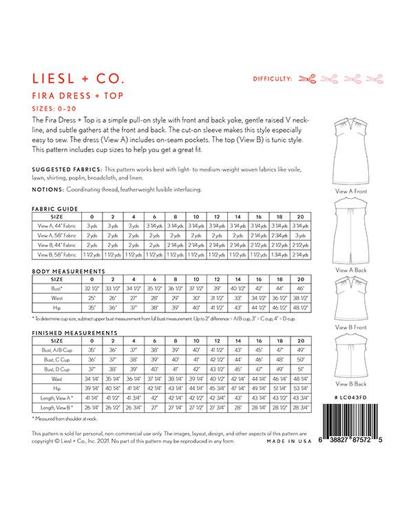 Fira Dress and Top