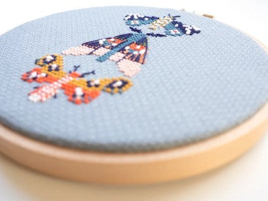 Moths Embroidery Kit