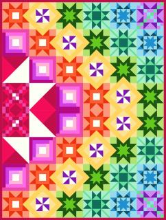 Charisma Horton Outburst Quilt Pattern