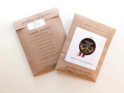 Smash the Patriarchy Embroidery Kit