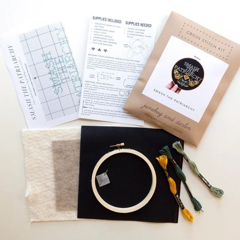 Smash the Patriarchy Embroidery Kit